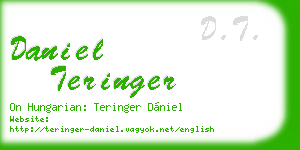daniel teringer business card